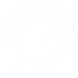 The Painting Company Logo - White